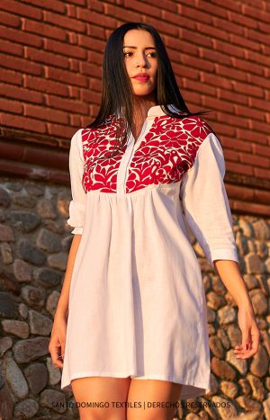 Vestido bordado de Oaxaca